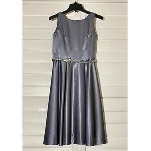Cool Grey Graduation/Prom Dress